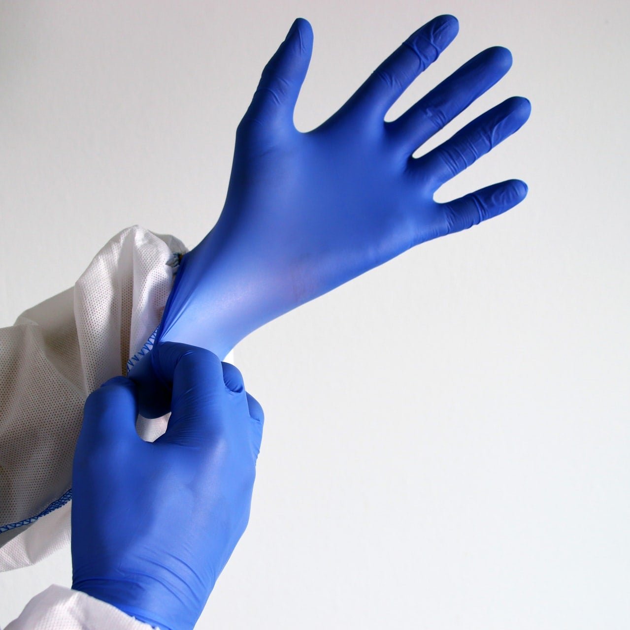 guantes medicos nitrilo latex vinilo gofrados